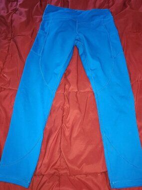Zyia leggings bright blue 6-8 m
